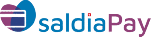 Logo von SaldiaPay mit Kreditkarten-Symbol